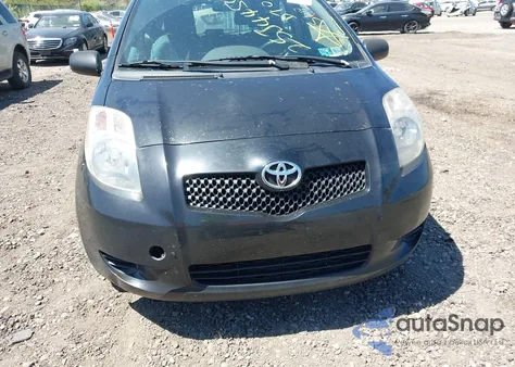 2007 Toyota Yaris z USA, uszkodzony, nr VIN JTDJT923475116287